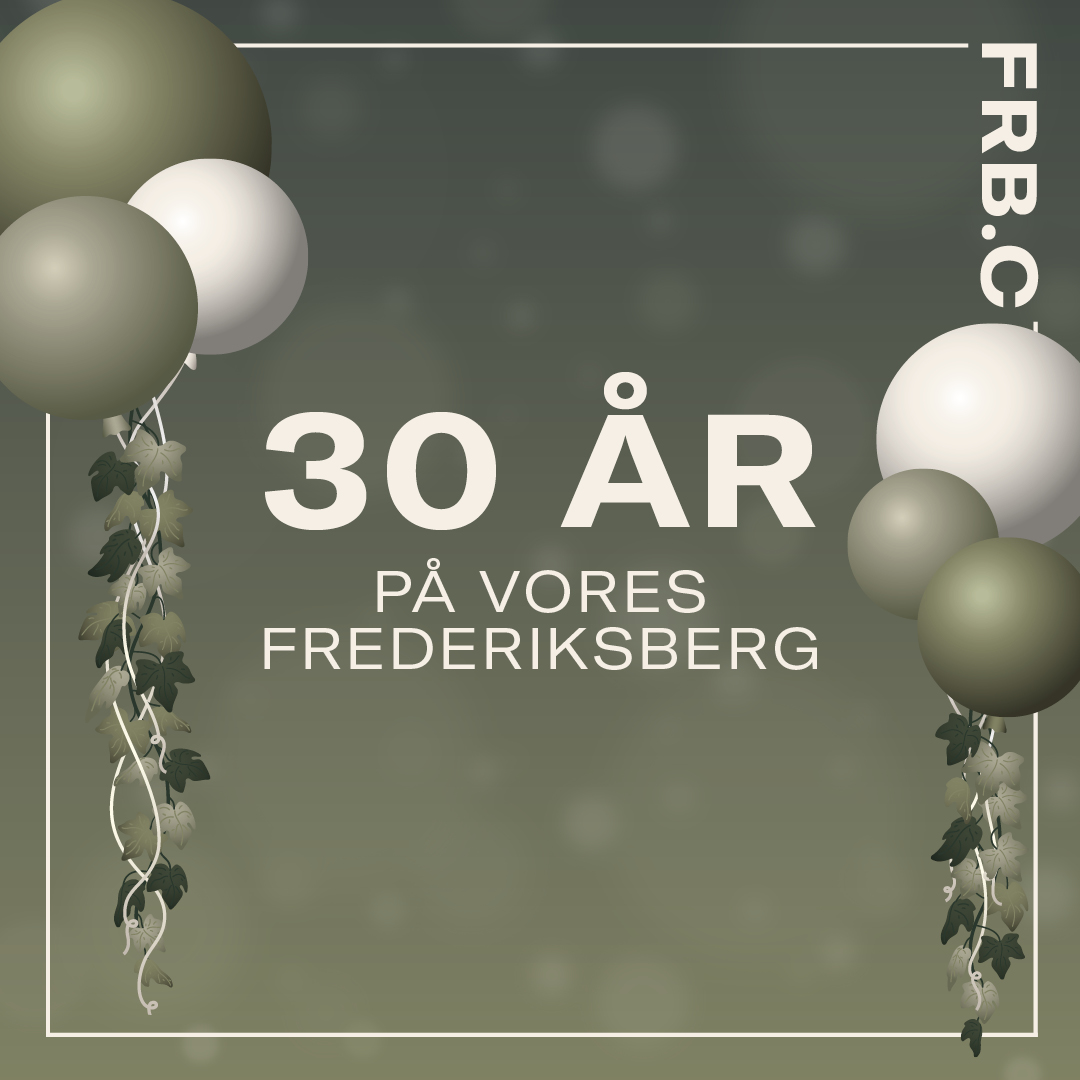 Vi fejrer 30 års jubilæum